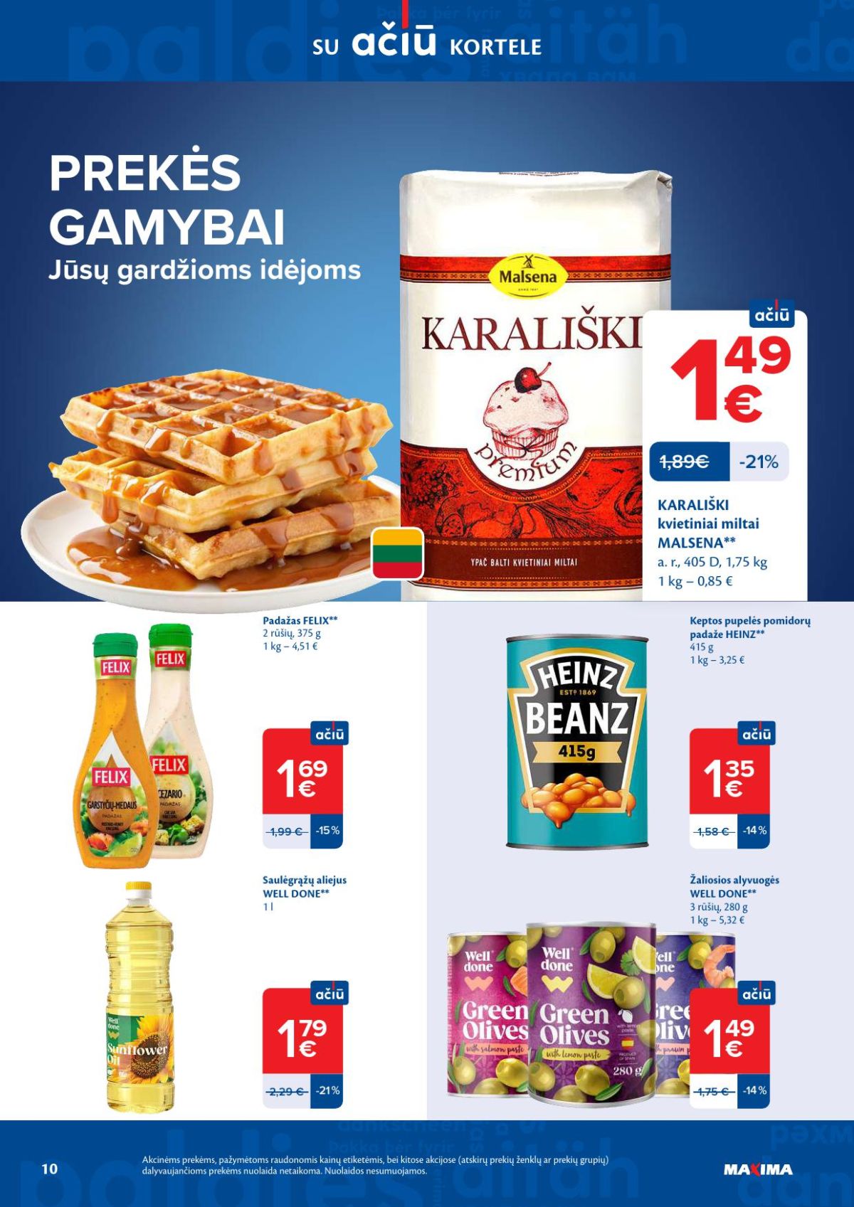 MAXIMA - Kaininis leidinys Nr.11 (2026 03 10 - 2026 03 16) | 10