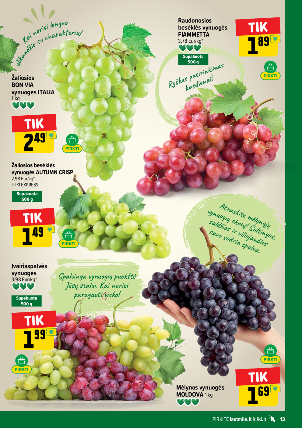 IKI Kainų leidinys Nr. 41 (2026-10-05 - 2026-10-11) | 13