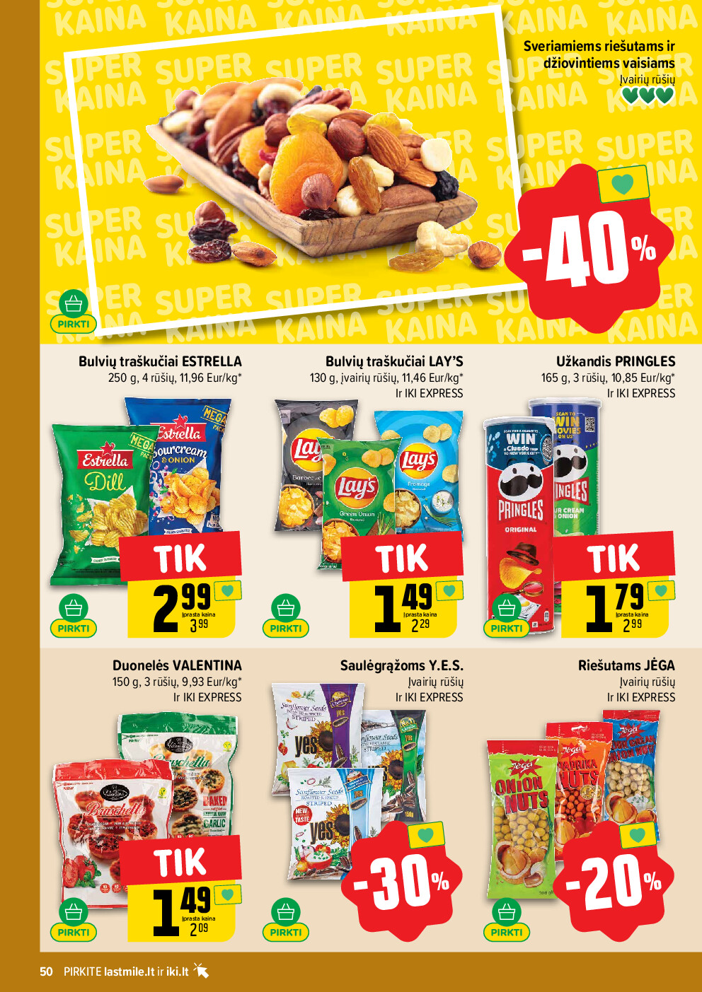 IKI Kainų leidinys Nr. 41 (2026-10-05 - 2026-10-11) | 50