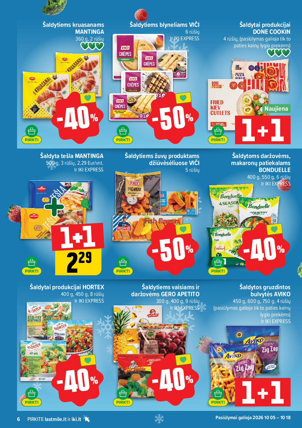 IKI Kainų leidinys Nr. 41 (2026-10-05 - 2026-10-11) | 6