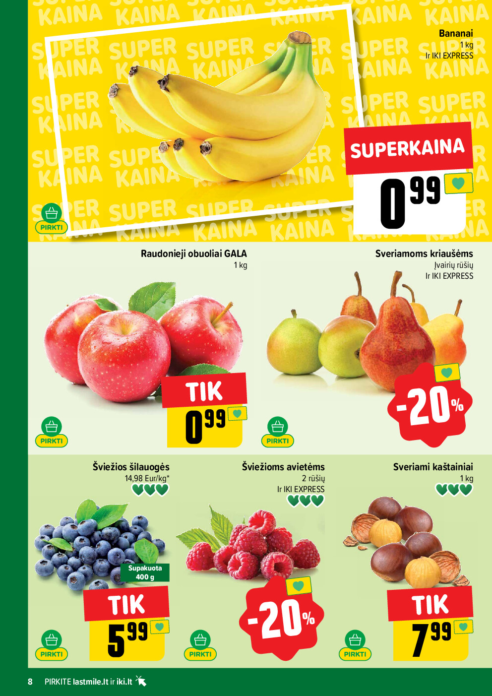 IKI Kainų leidinys Nr. 41 (2026-10-05 - 2026-10-11) | 8