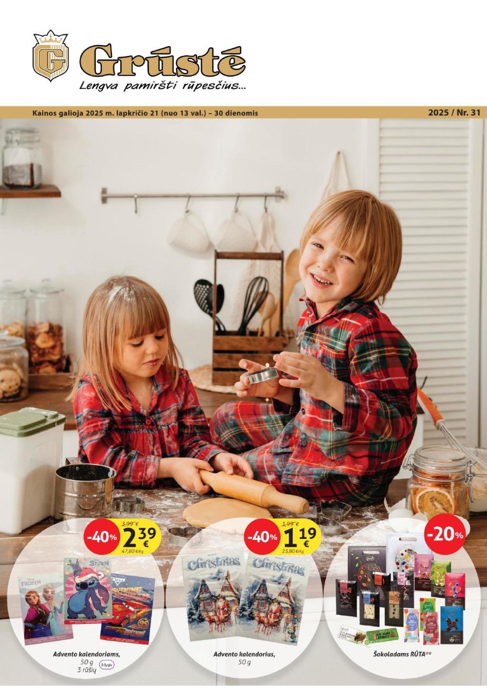 GRŪSTĖ - Leidinys Nr.31 (2025 11 21 - 2025 11 30) | 1