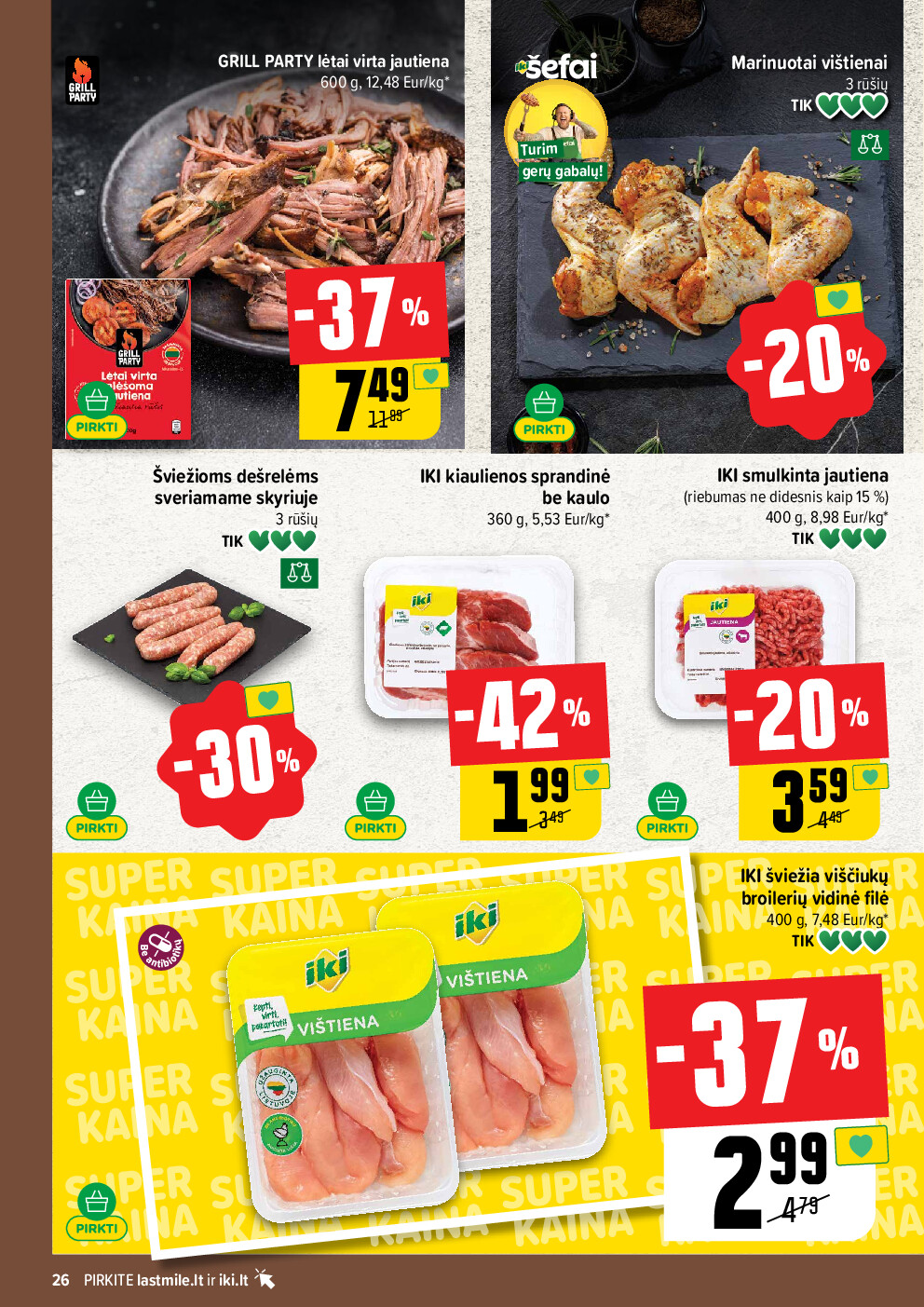 IKI Kainų leidinys Nr. 43 (2026-10-19 - 2026-10-25) | 26