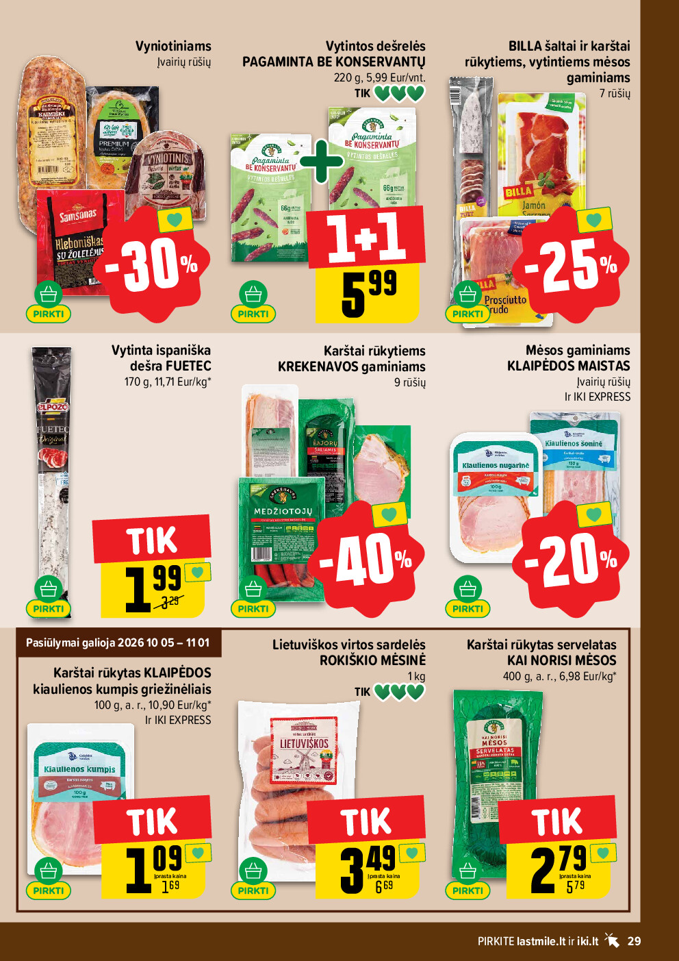 IKI Kainų leidinys Nr. 43 (2026-10-19 - 2026-10-25) | 29