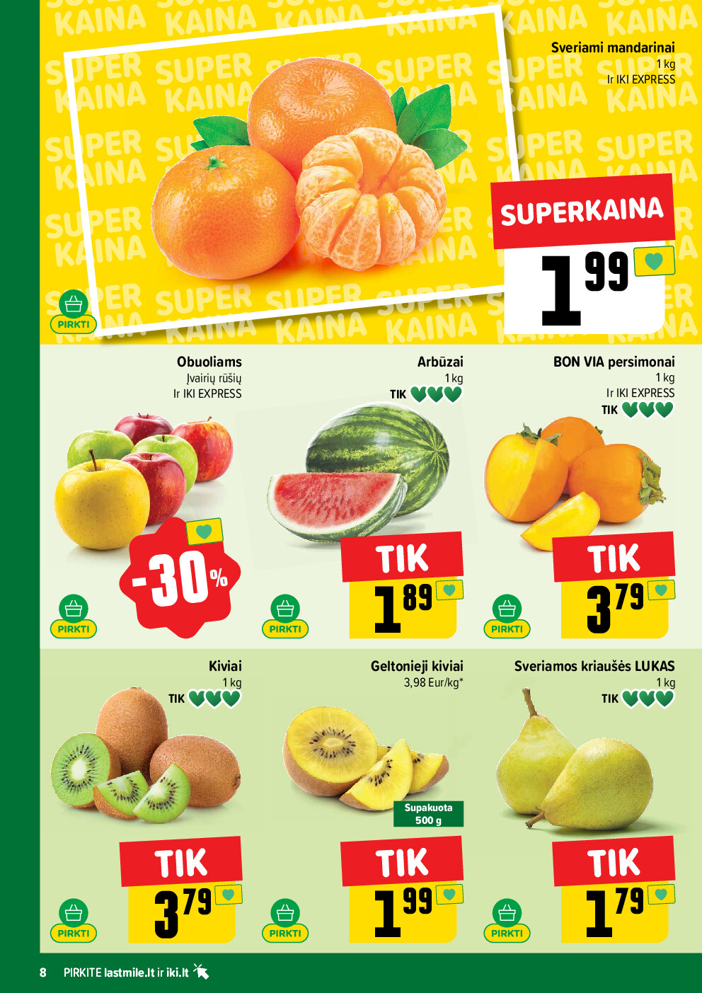 IKI Kainų leidinys Nr. 43 (2026-10-19 - 2026-10-25) | 8