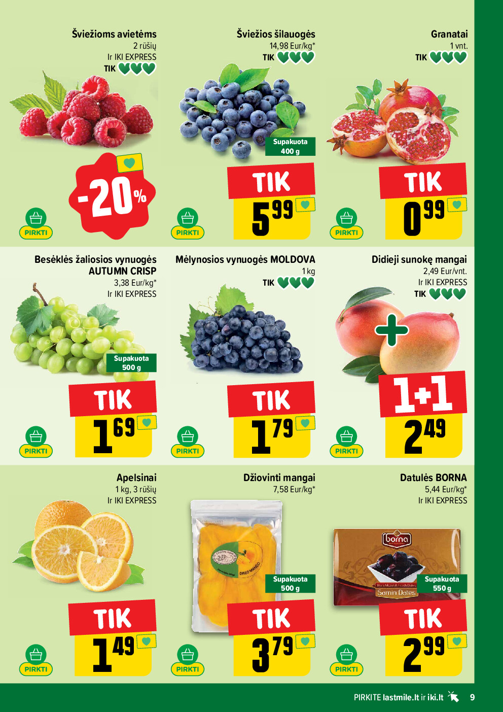 IKI Kainų leidinys Nr. 43 (2026-10-19 - 2026-10-25) | 9