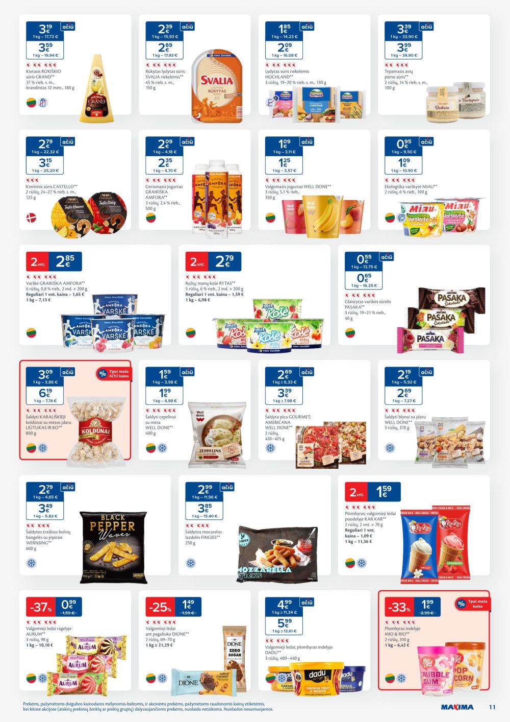 MAXIMA - Kaininis leidinys Nr.1 (2025 12 29 - 2026 01 05) | 11