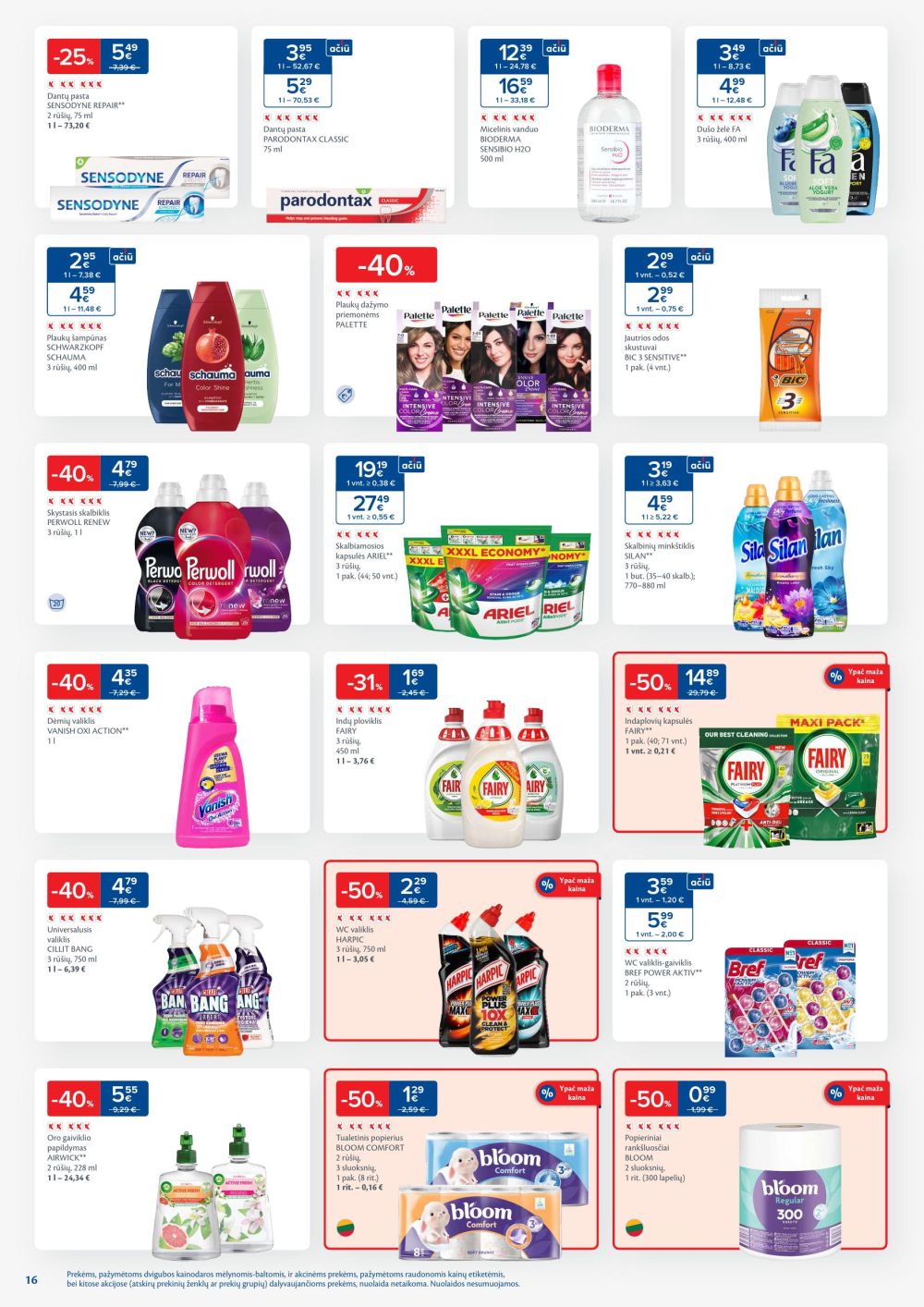 MAXIMA - Kaininis leidinys Nr.1 (2025 12 29 - 2026 01 05) | 16