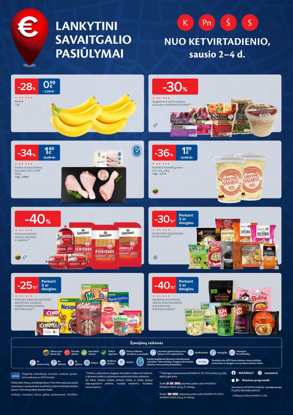 MAXIMA - Kaininis leidinys Nr.1 (2025 12 29 - 2026 01 05) | 20