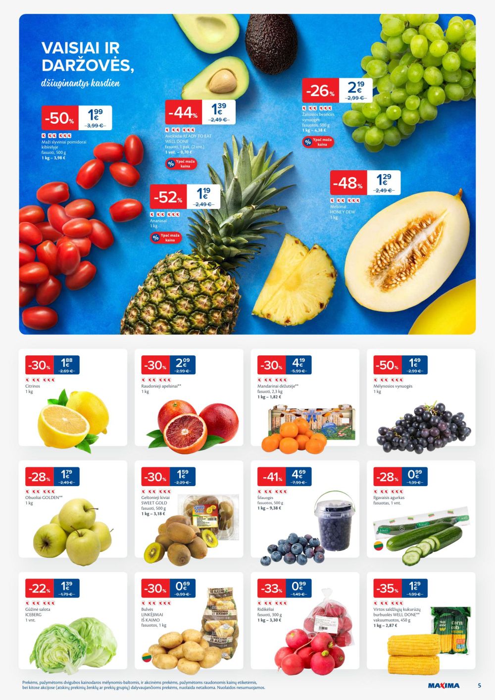 MAXIMA - Kaininis leidinys Nr.1 (2025 12 29 - 2026 01 05) | 5