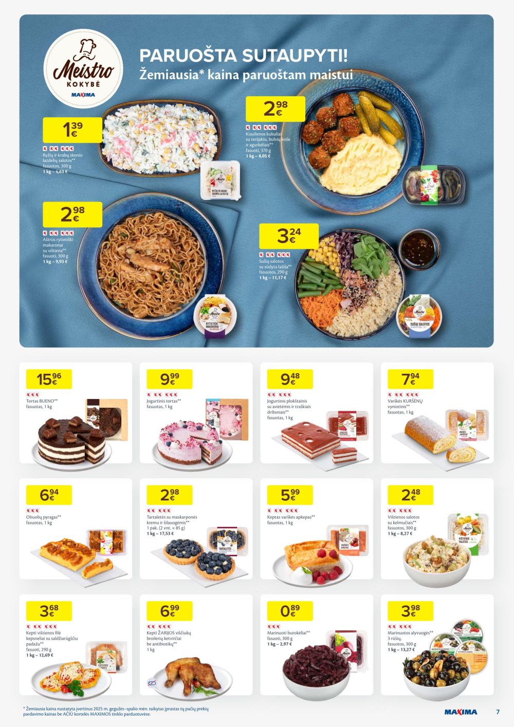 MAXIMA - Kaininis leidinys Nr.1 (2025 12 29 - 2026 01 05) | 7