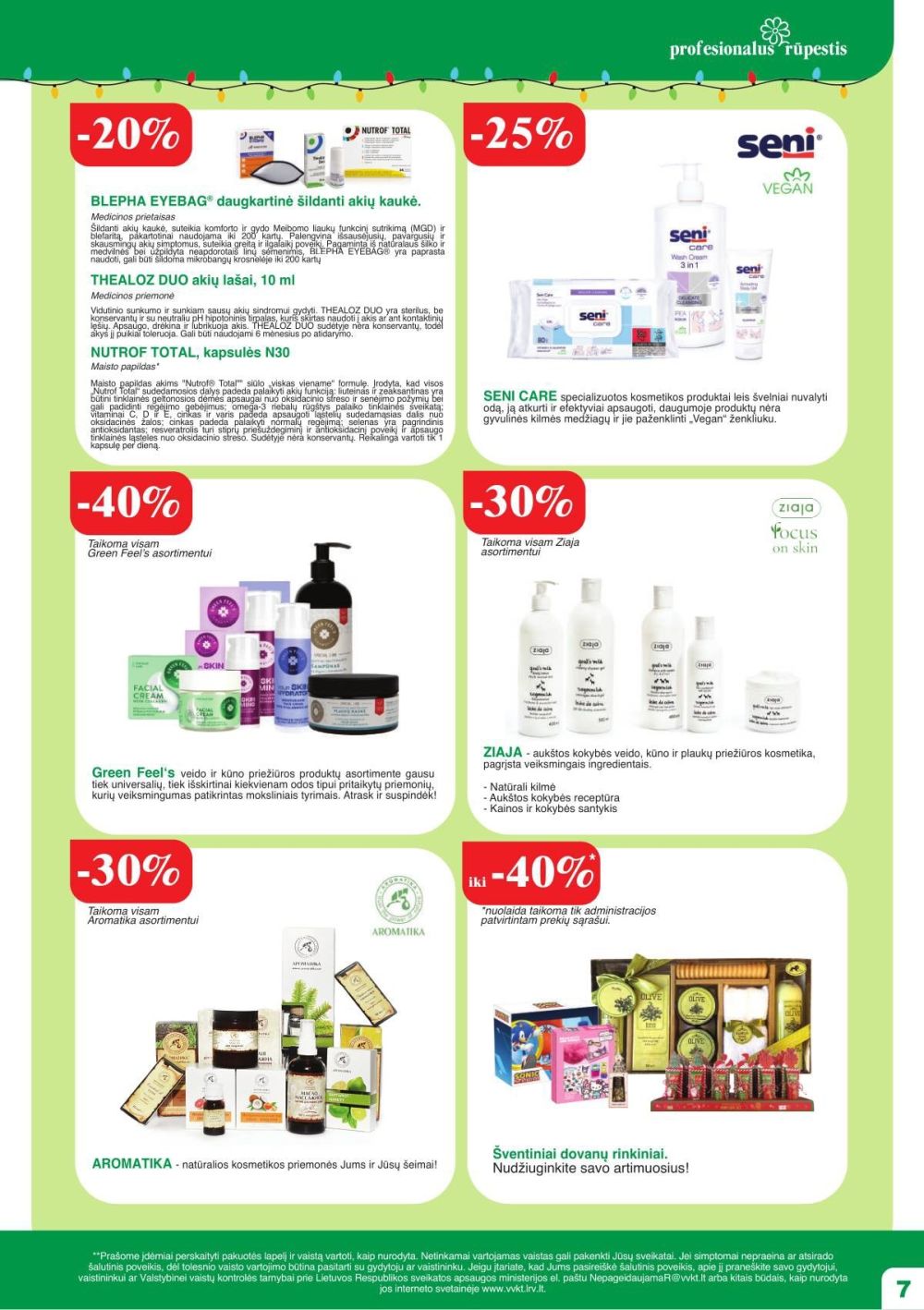 RAMUNĖLĖS VAISTINĖ (2025 12 01 - 2025 12 31) | 7