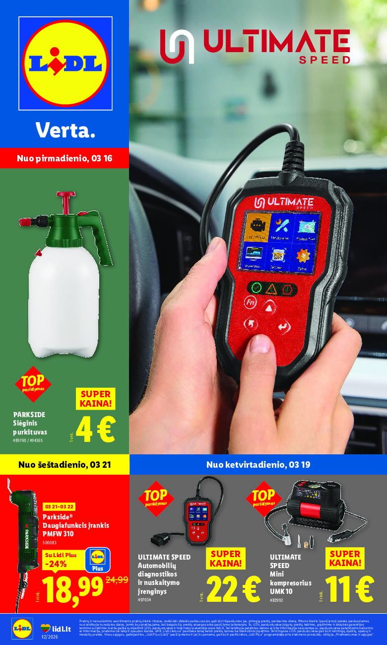 NE MAISTO PREKIŲ PASIŪLYMAI (2026-03-16 - 2026-03-22) | 1