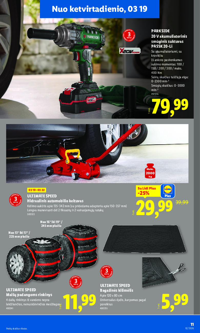 NE MAISTO PREKIŲ PASIŪLYMAI (2026-03-16 - 2026-03-22) | 11