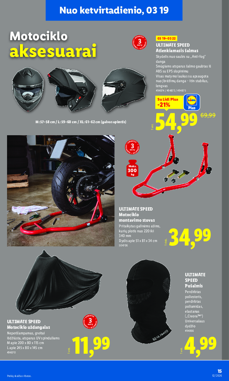 NE MAISTO PREKIŲ PASIŪLYMAI (2026-03-16 - 2026-03-22) | 15