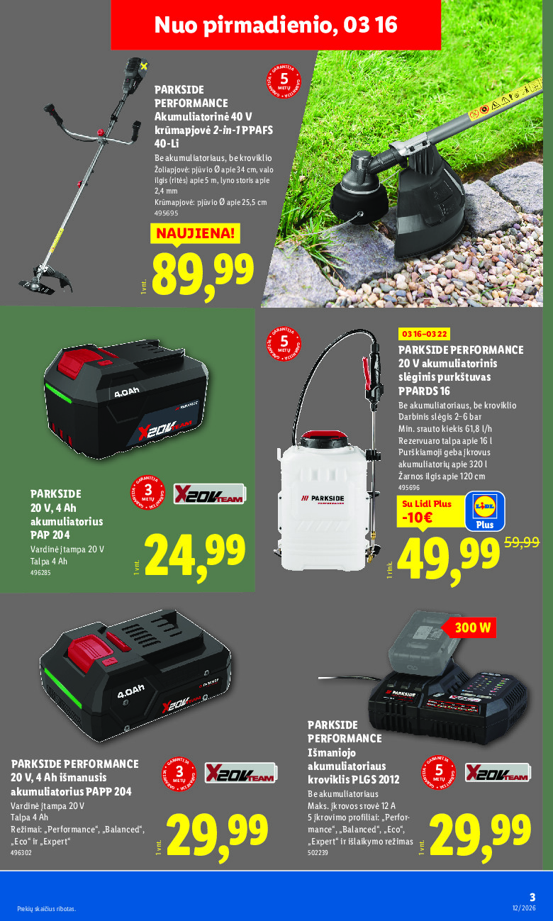 NE MAISTO PREKIŲ PASIŪLYMAI (2026-03-16 - 2026-03-22) | 3