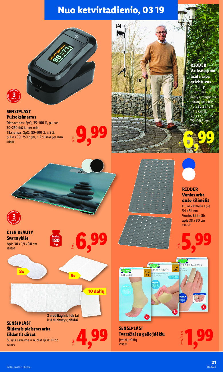 NE MAISTO PREKIŲ PASIŪLYMAI (2026-03-16 - 2026-03-22) | 21