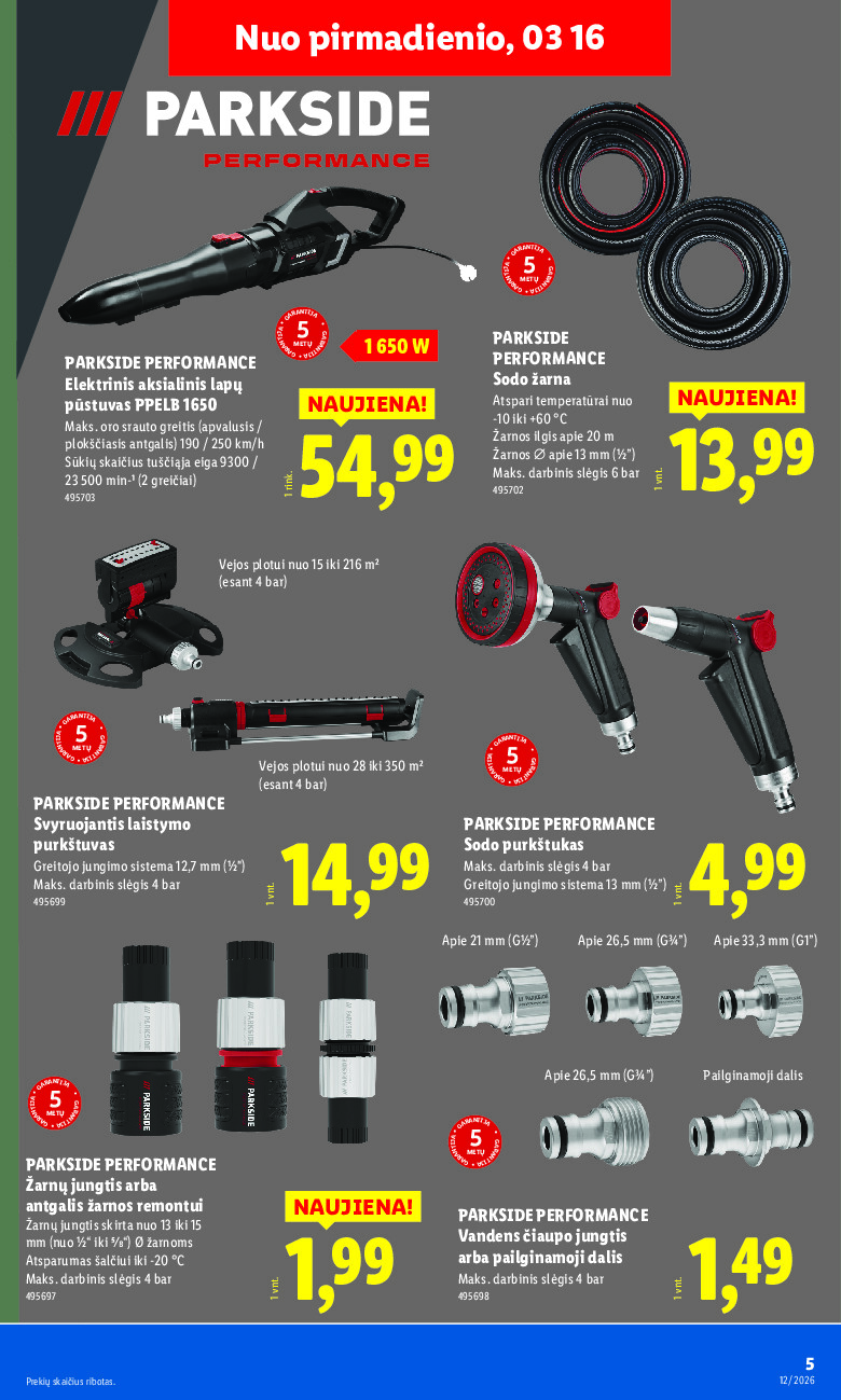 NE MAISTO PREKIŲ PASIŪLYMAI (2026-03-16 - 2026-03-22) | 5