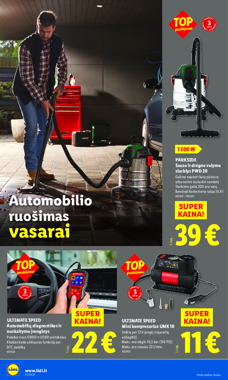 NE MAISTO PREKIŲ PASIŪLYMAI (2026-03-16 - 2026-03-22) | 10