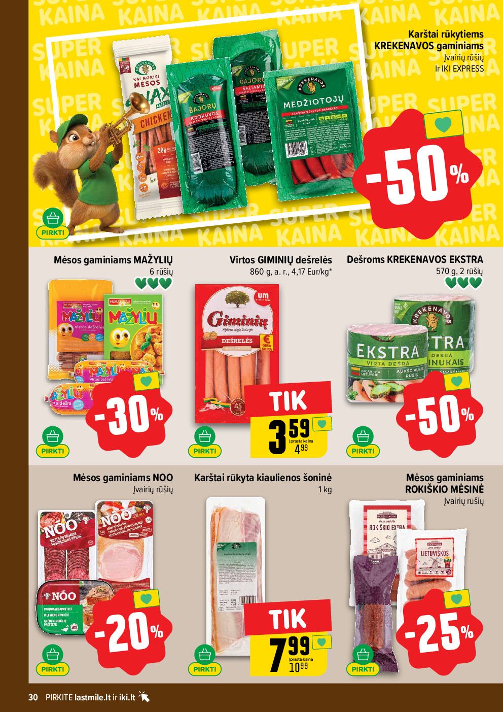 IKI Kainų leidinys Nr. 37 (2026-09-07 - 2026-09-13) | 30