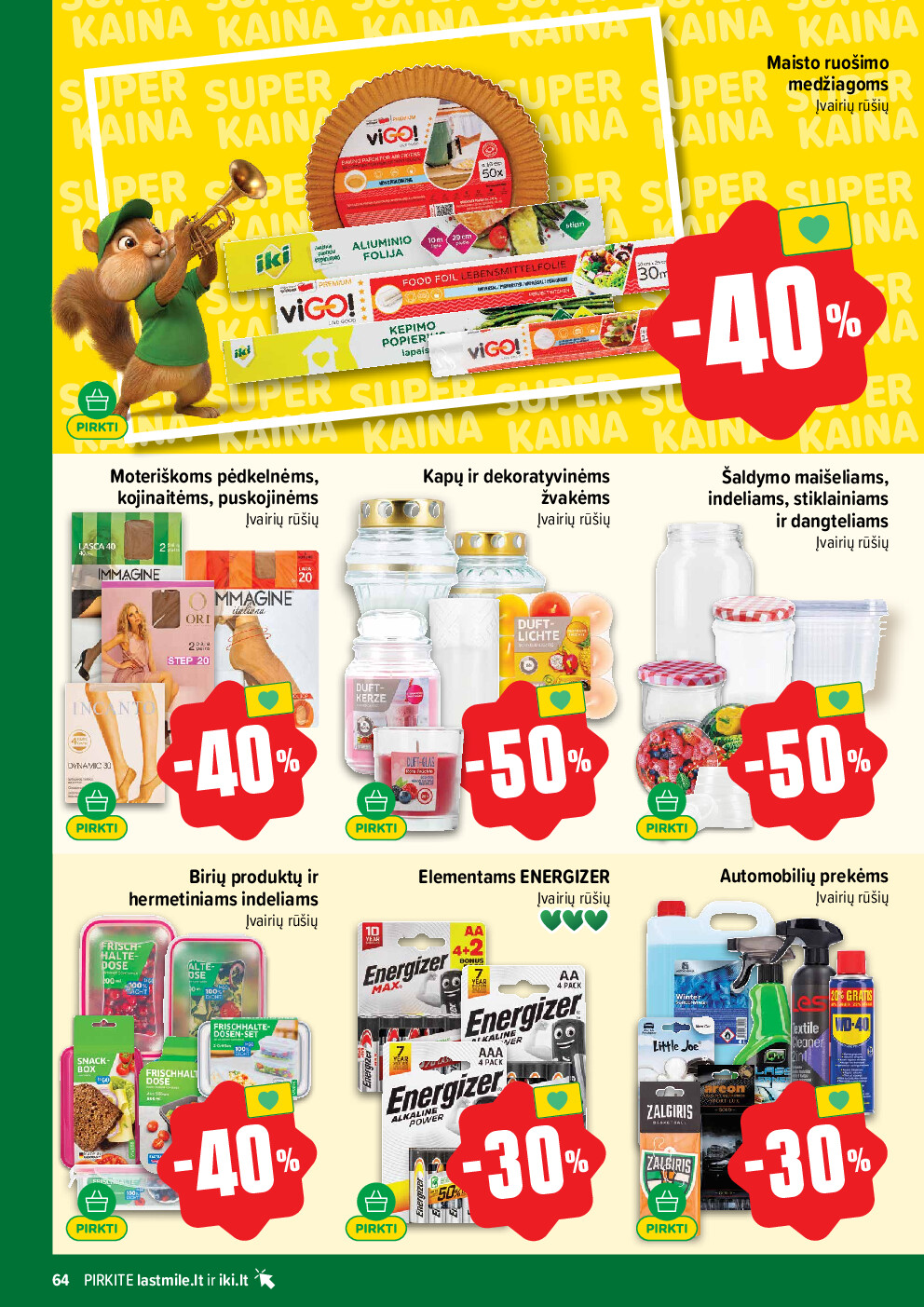 IKI Kainų leidinys Nr. 37 (2026-09-07 - 2026-09-13) | 64