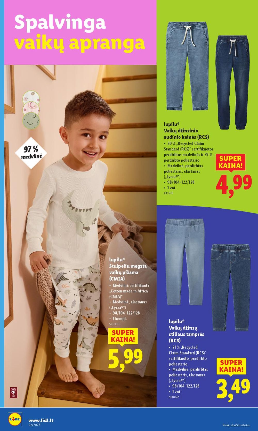 LIDL - Ne maisto prekių pasiūlymai (2026 01 05 - 2026 01 11) | 12