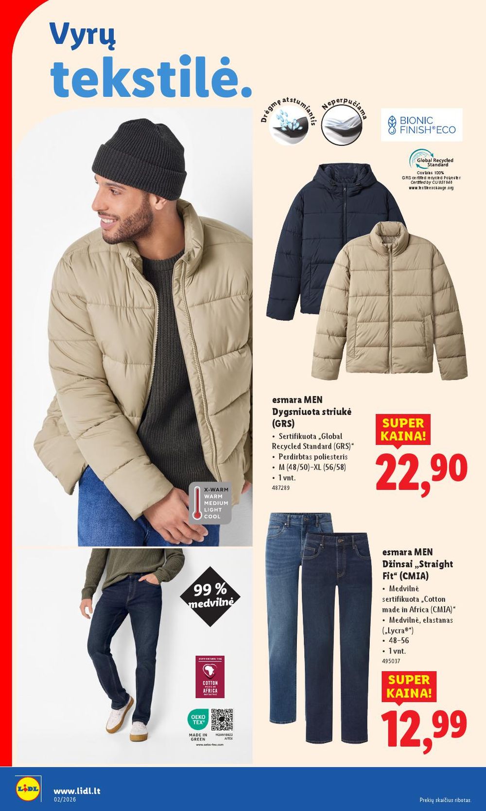 LIDL - Ne maisto prekių pasiūlymai (2026 01 05 - 2026 01 11) | 18