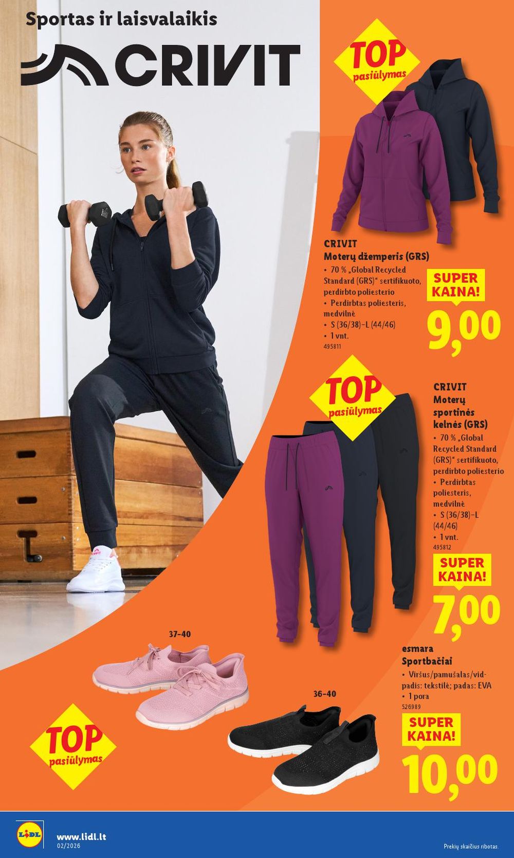 LIDL - Ne maisto prekių pasiūlymai (2026 01 05 - 2026 01 11) | 4