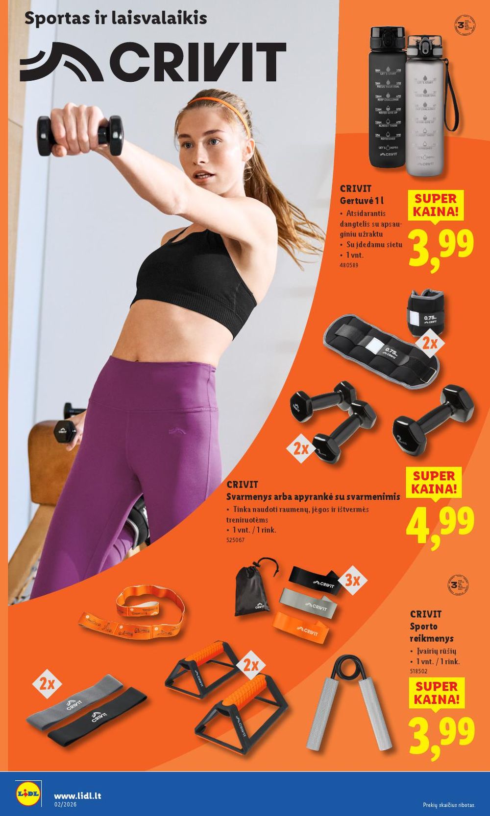 LIDL - Ne maisto prekių pasiūlymai (2026 01 05 - 2026 01 11) | 8