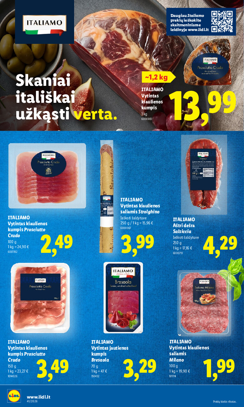 MAISTO PREKIŲ PASIŪLYMAI (2026-10-05 - 2026-10-11) | 28