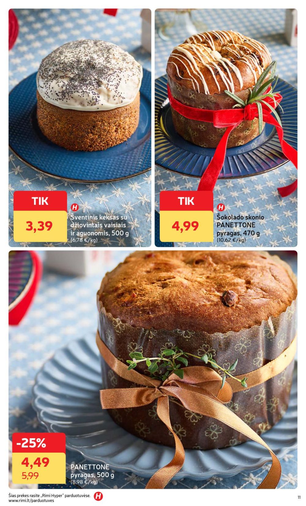 RIMI - Žiemos ŠVENČIŲ maisto prekių katalogas (2025 12 02 - 2026 01 05) | 11