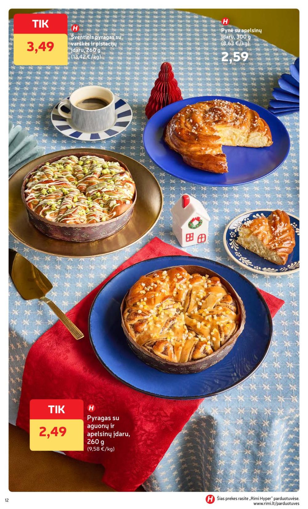 RIMI - Žiemos ŠVENČIŲ maisto prekių katalogas (2025 12 02 - 2026 01 05) | 12