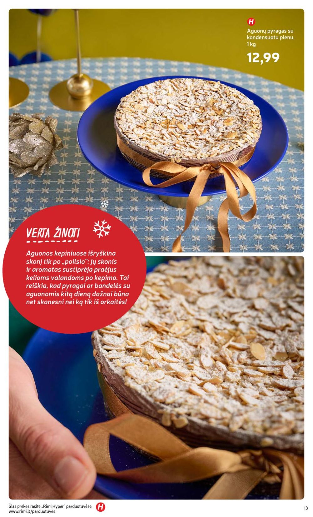 RIMI - Žiemos ŠVENČIŲ maisto prekių katalogas (2025 12 02 - 2026 01 05) | 13