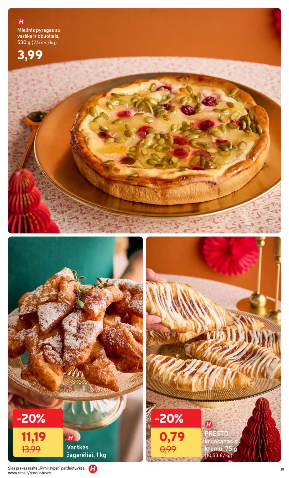 RIMI - Žiemos ŠVENČIŲ maisto prekių katalogas (2025 12 02 - 2026 01 05) | 15