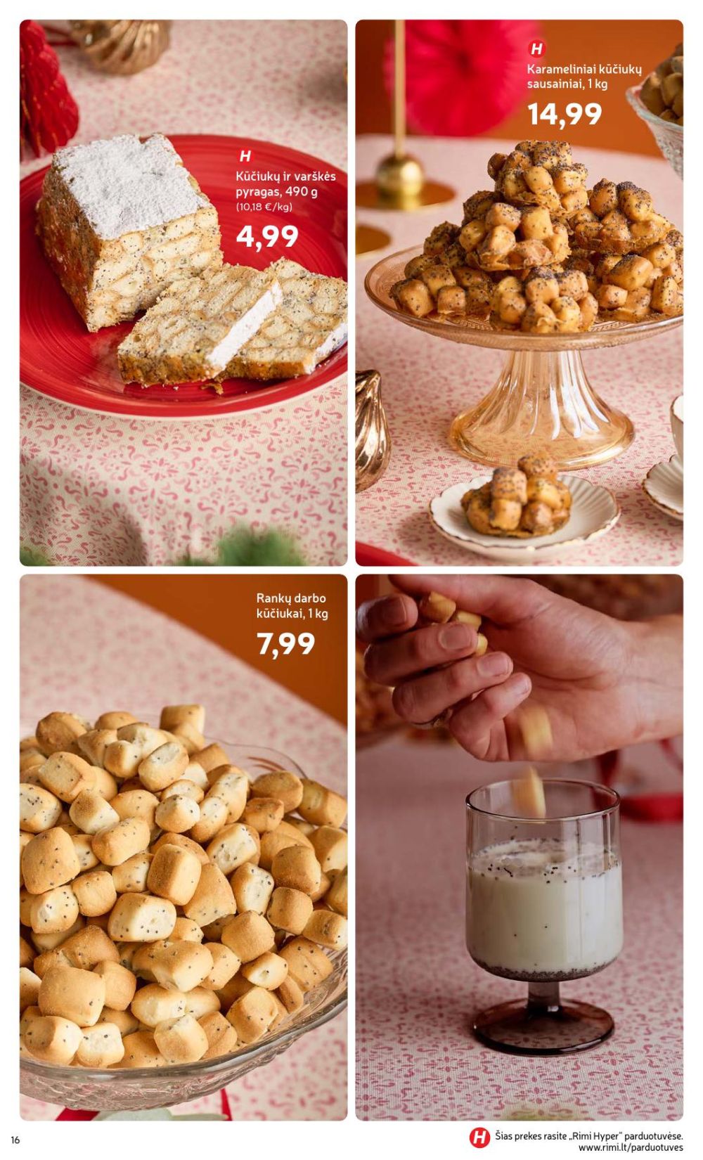 RIMI - Žiemos ŠVENČIŲ maisto prekių katalogas (2025 12 02 - 2026 01 05) | 16