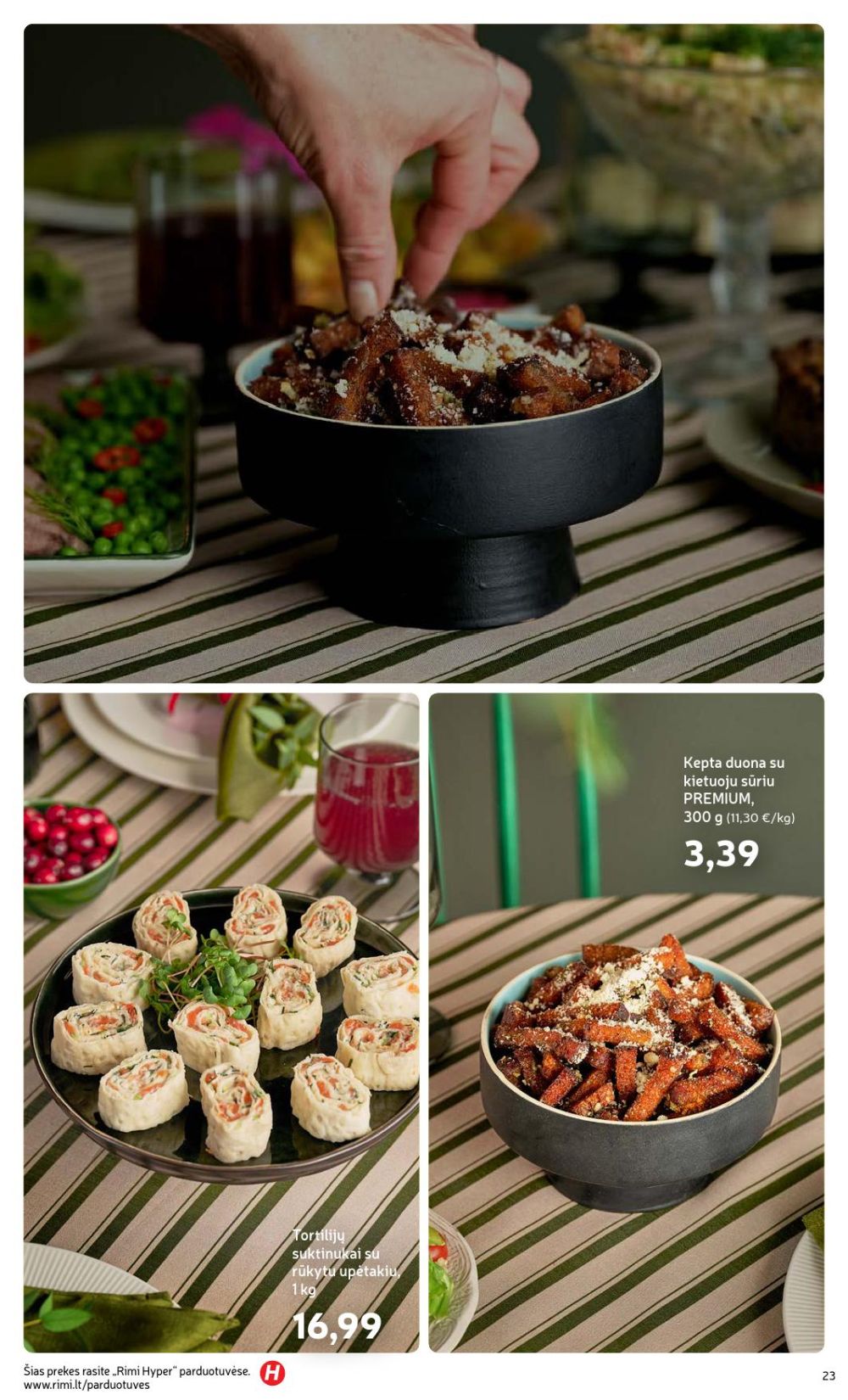 RIMI - Žiemos ŠVENČIŲ maisto prekių katalogas (2025 12 02 - 2026 01 05) | 23