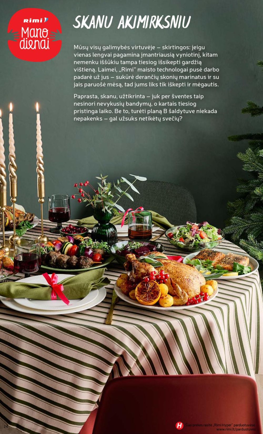 RIMI - Žiemos ŠVENČIŲ maisto prekių katalogas (2025 12 02 - 2026 01 05) | 24