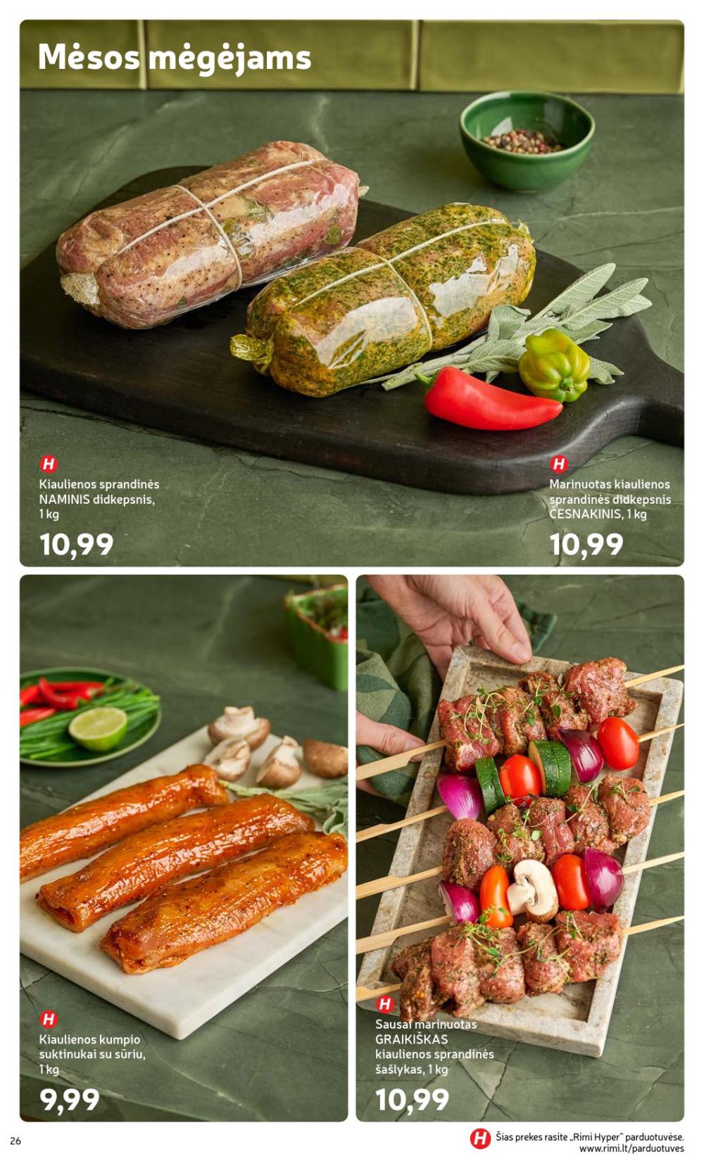 RIMI - Žiemos ŠVENČIŲ maisto prekių katalogas (2025 12 02 - 2026 01 05) | 26