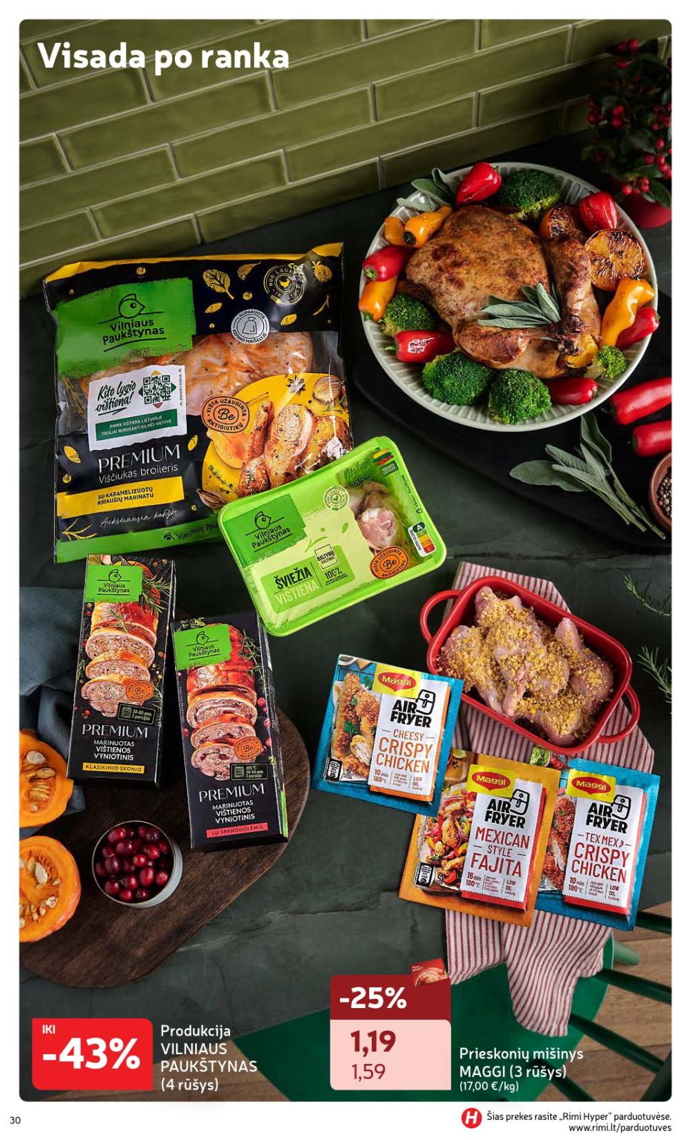 RIMI - Žiemos ŠVENČIŲ maisto prekių katalogas (2025 12 02 - 2026 01 05) | 30