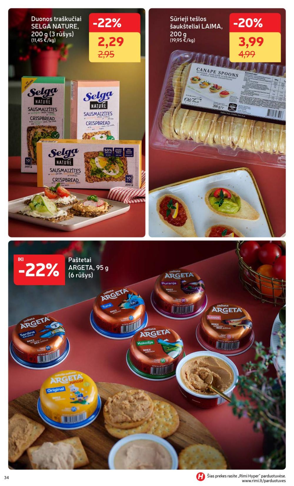 RIMI - Žiemos ŠVENČIŲ maisto prekių katalogas (2025 12 02 - 2026 01 05) | 34