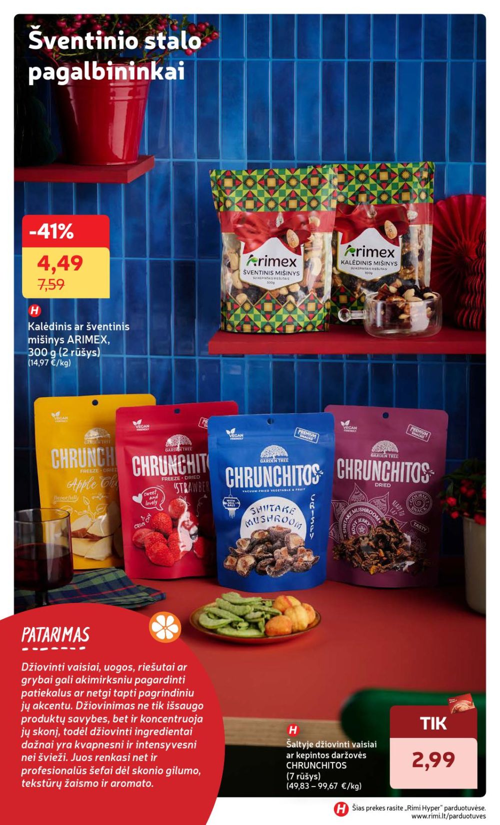 RIMI - Žiemos ŠVENČIŲ maisto prekių katalogas (2025 12 02 - 2026 01 05) | 46