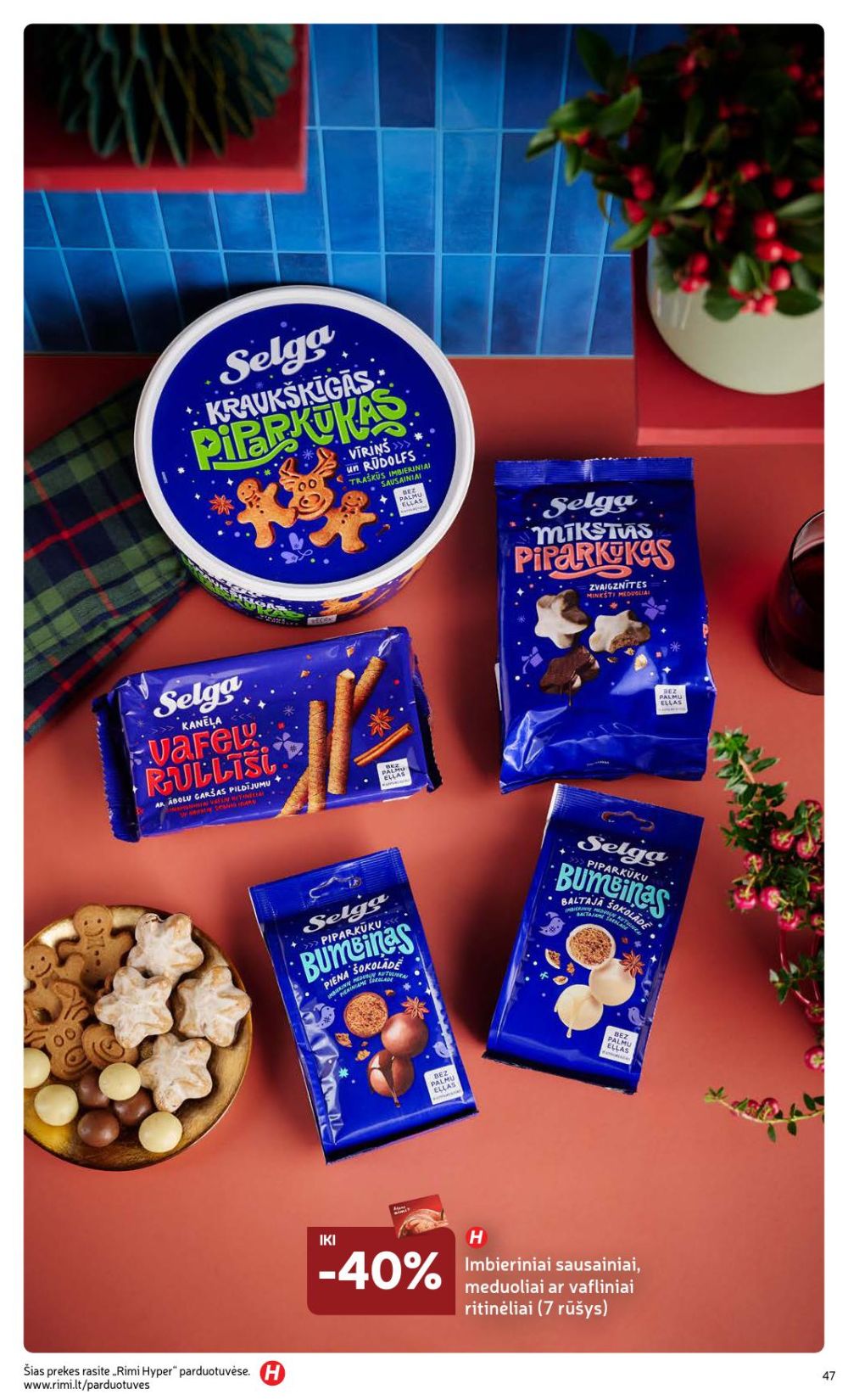 RIMI - Žiemos ŠVENČIŲ maisto prekių katalogas (2025 12 02 - 2026 01 05) | 47