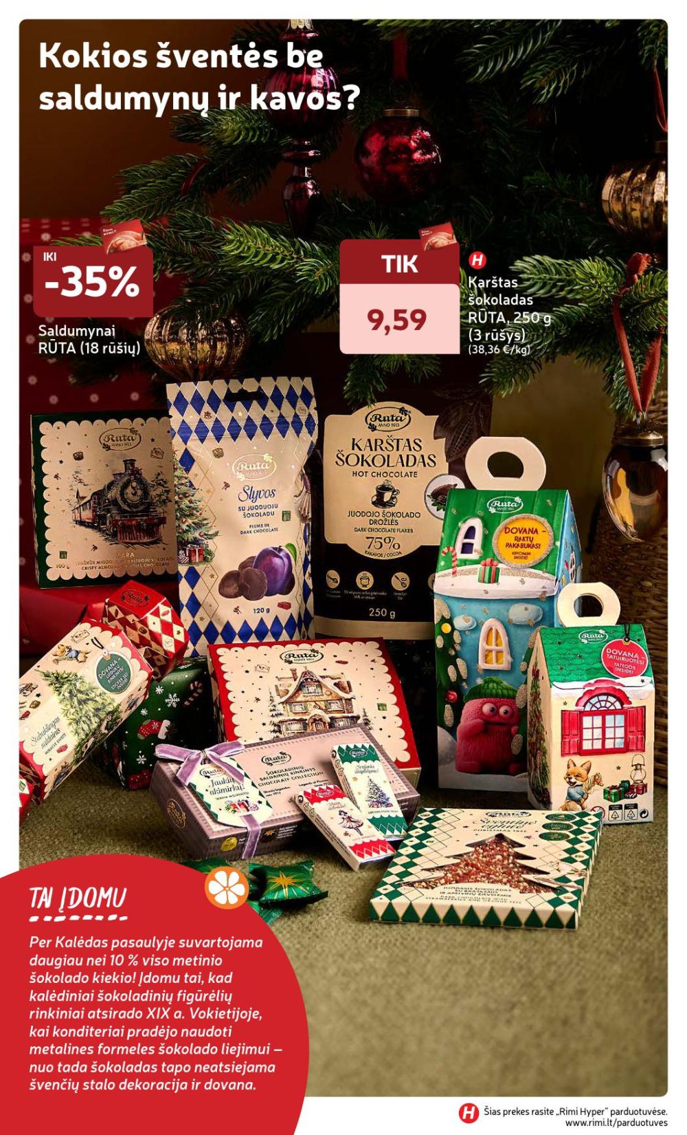 RIMI - Žiemos ŠVENČIŲ maisto prekių katalogas (2025 12 02 - 2026 01 05) | 50