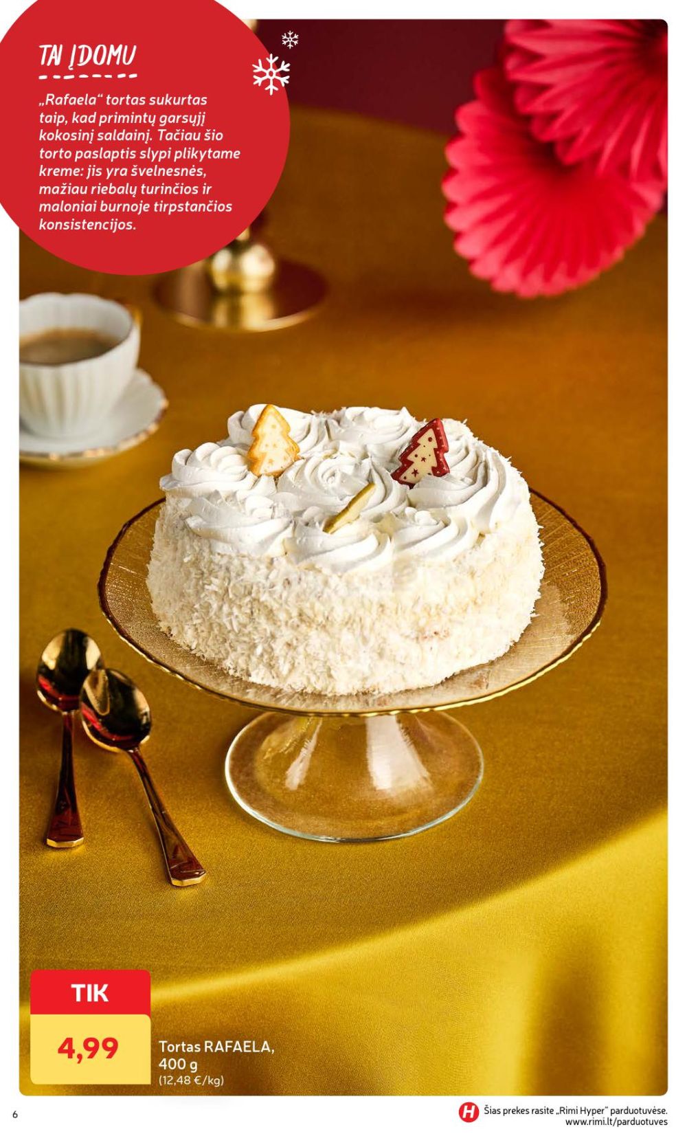 RIMI - Žiemos ŠVENČIŲ maisto prekių katalogas (2025 12 02 - 2026 01 05) | 6