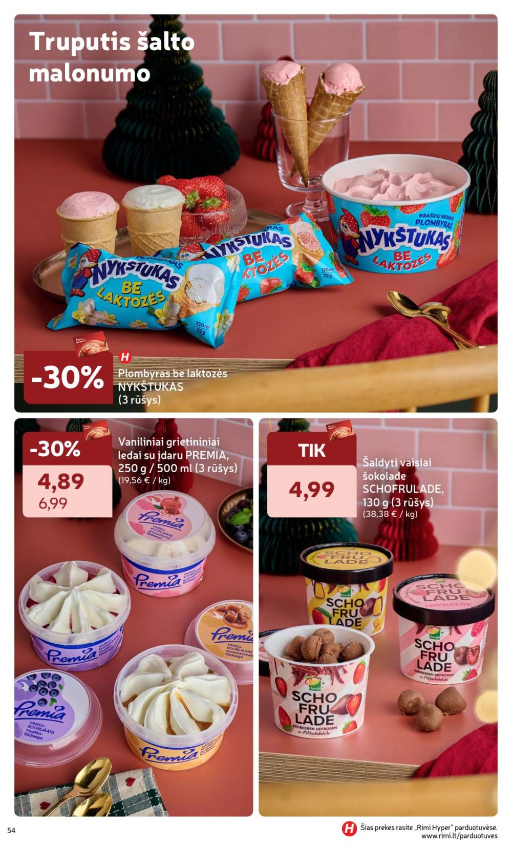 RIMI - Žiemos ŠVENČIŲ maisto prekių katalogas (2025 12 02 - 2026 01 05) | 54