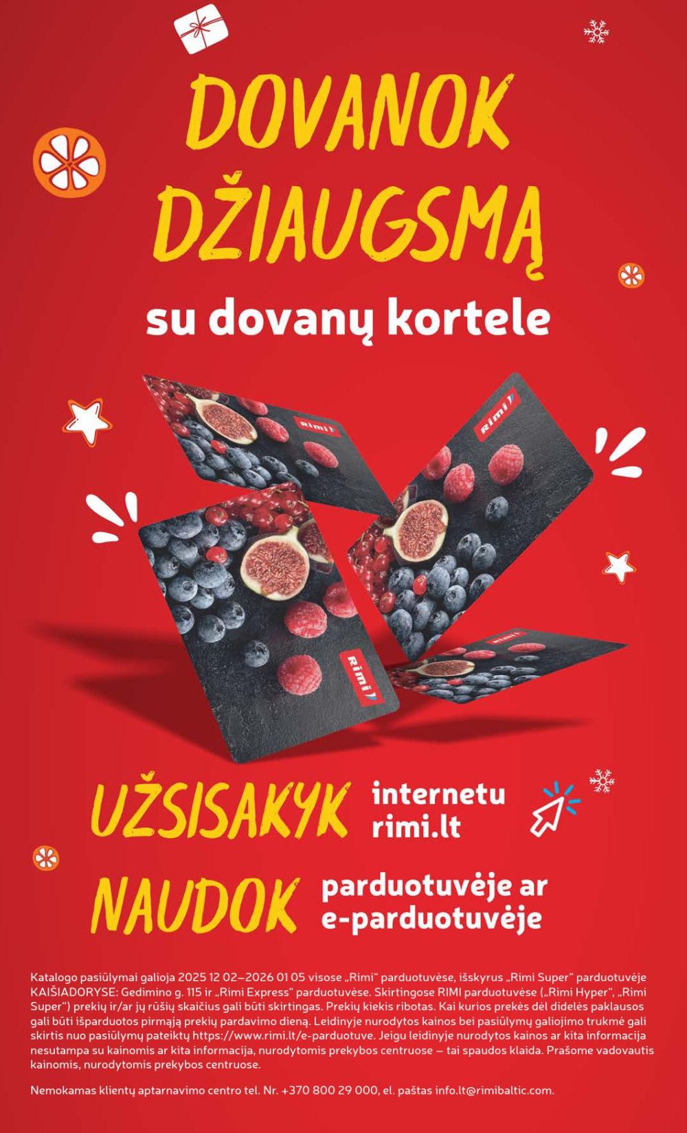 RIMI - Žiemos ŠVENČIŲ maisto prekių katalogas (2025 12 02 - 2026 01 05) | 68