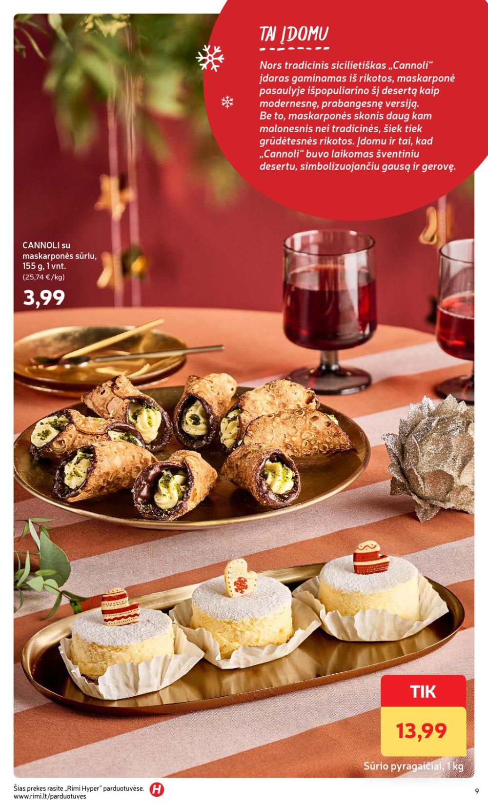 RIMI - Žiemos ŠVENČIŲ maisto prekių katalogas (2025 12 02 - 2026 01 05) | 9