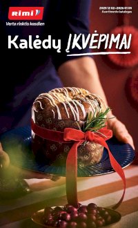 RIMI - Žiemos ŠVENČIŲ maisto prekių katalogas (2025 12 02 - 2026 01 05)