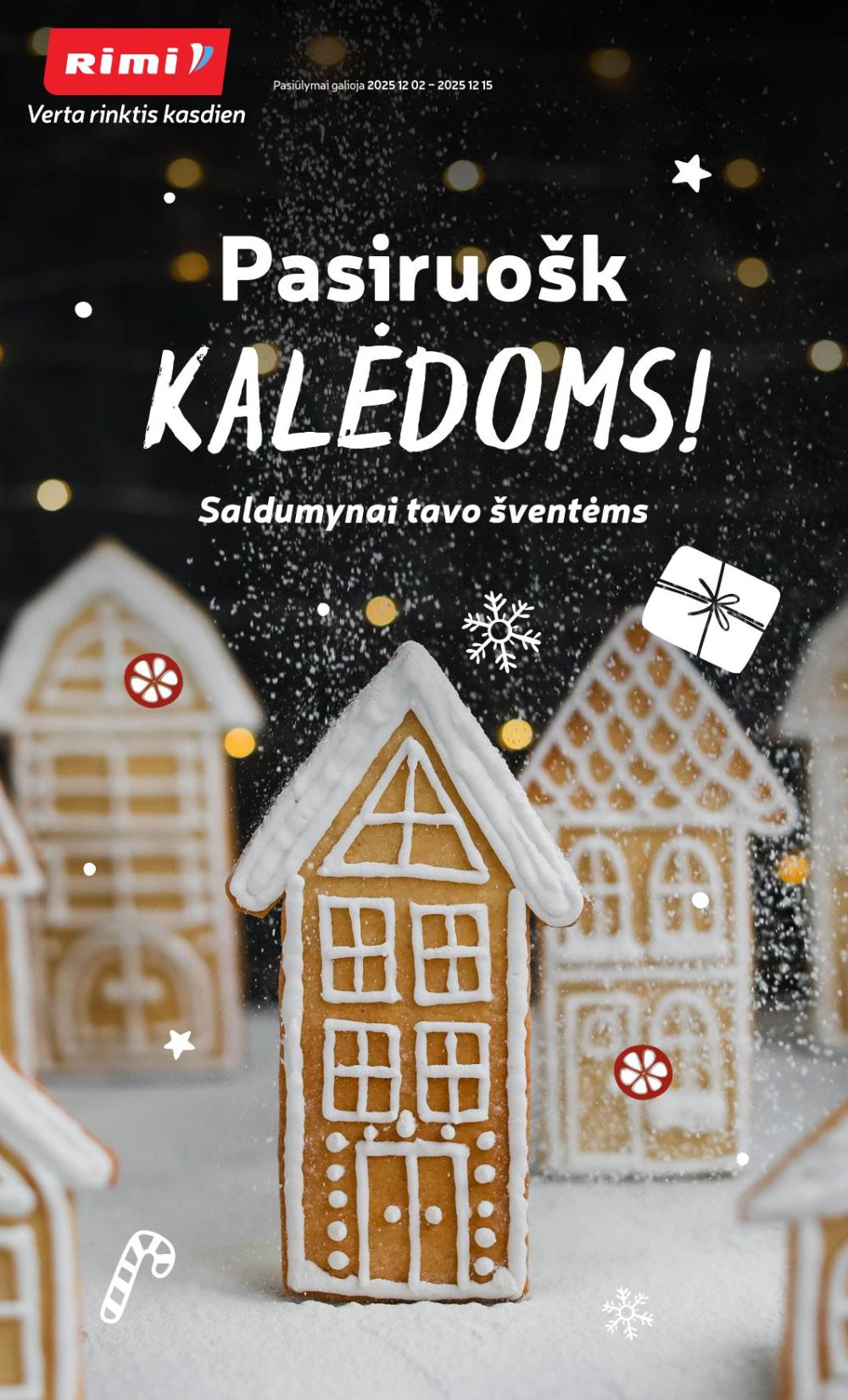 RIMI - Kalėdinių SALDUMYNŲ asortimento katalogas (2025 12 02 - 2025 12 15) | 1