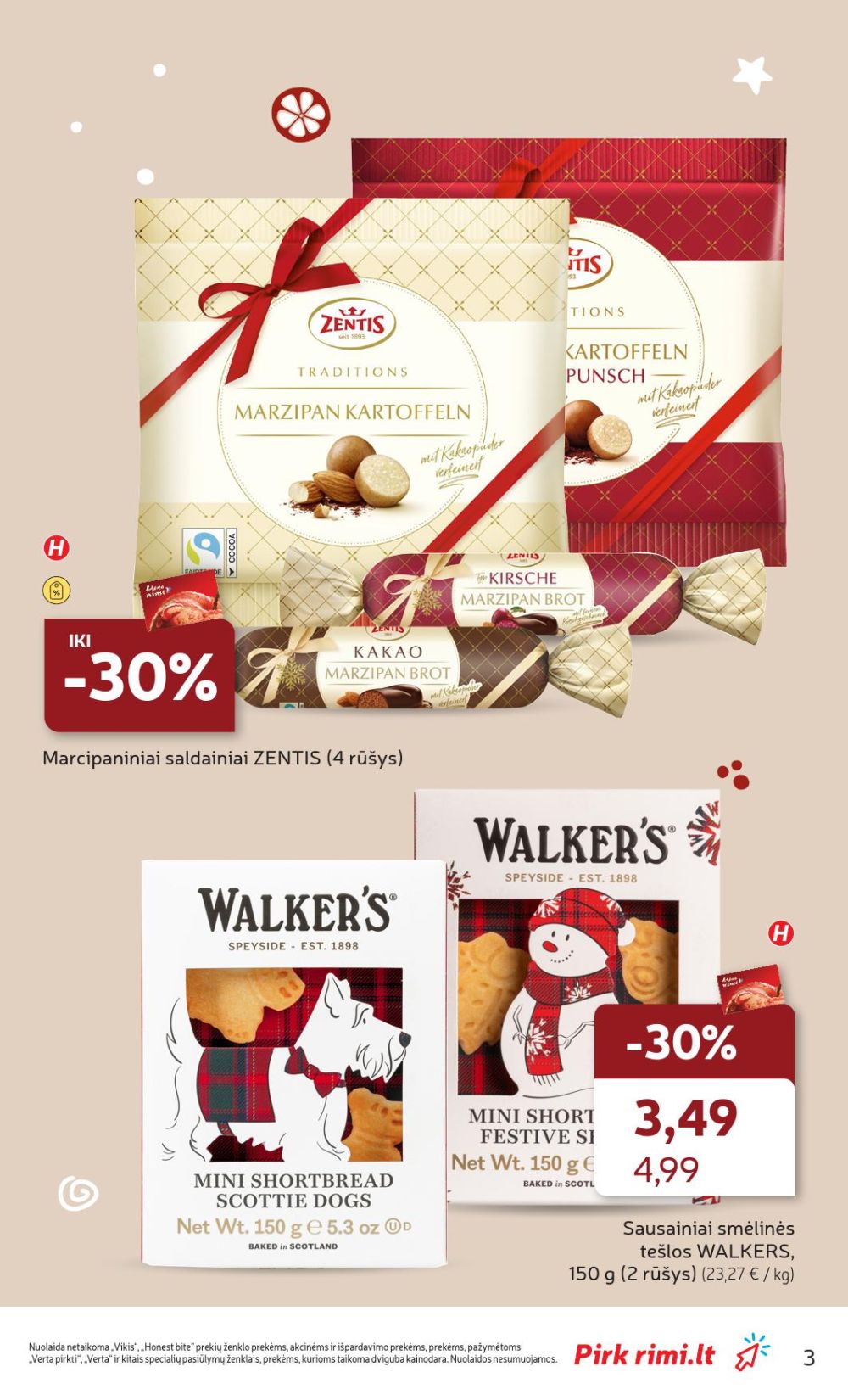 RIMI - Kalėdinių SALDUMYNŲ asortimento katalogas (2025 12 02 - 2025 12 15) | 3